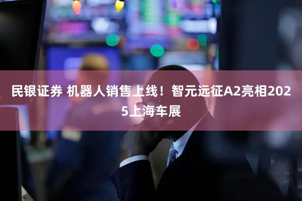 民银证券 机器人销售上线！智元远征A2亮相2025上海车展