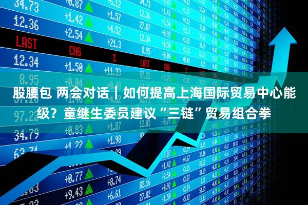 股腰包 两会对话|如何提高上海国际贸易中心能级?童继生委员建议“三链”贸易组合拳