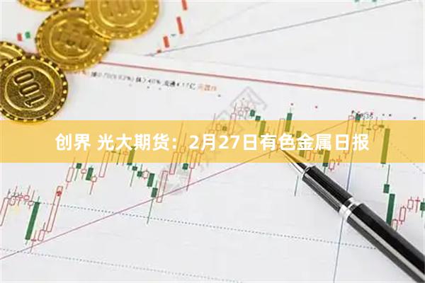 创界 光大期货:2月27日有色金属日报